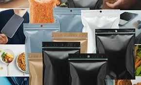 Clear polythene bags for packaging and retail use